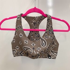 Booty By Brabants Mocha Bandana Sports Bra